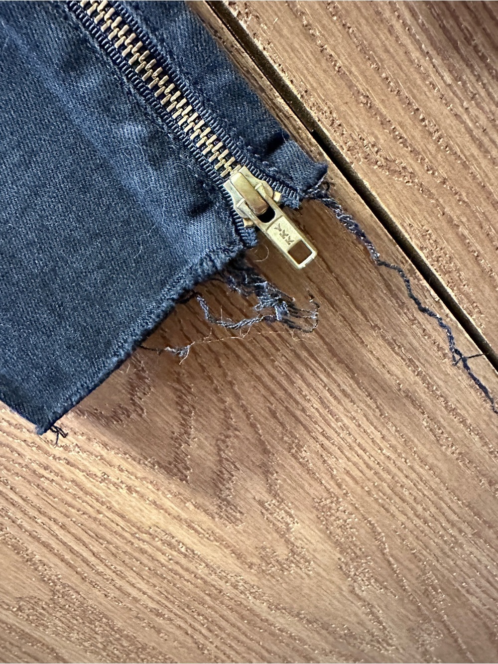 MOTHER Looker Zip Fray grey black skinny jean with ankle zippers NWT - Picture 5 of 10